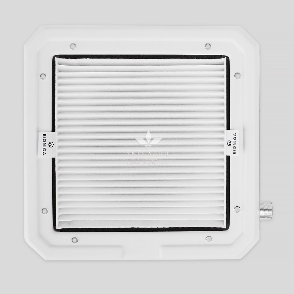 Настольная вытяжка для маникюра с HEPA фильтром Bioniqa Tabletop H V2 White