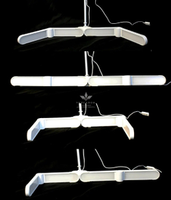 Бестеневая Led лампа для бьюти мастера универсальная F-800F, 36 Вт, белая