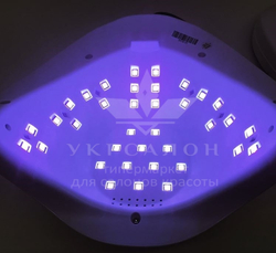 Лампа для маникюра LED+UV Sun X белая