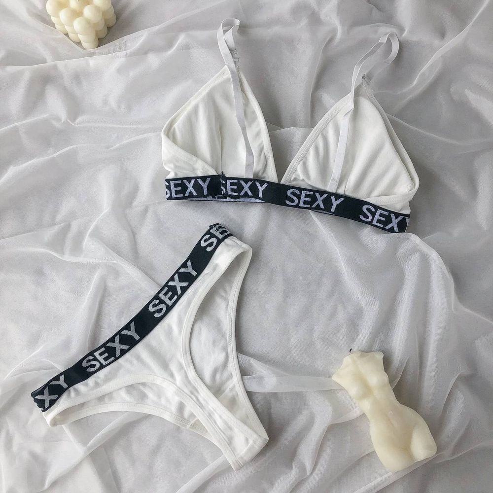 Комплект с написом на резинці