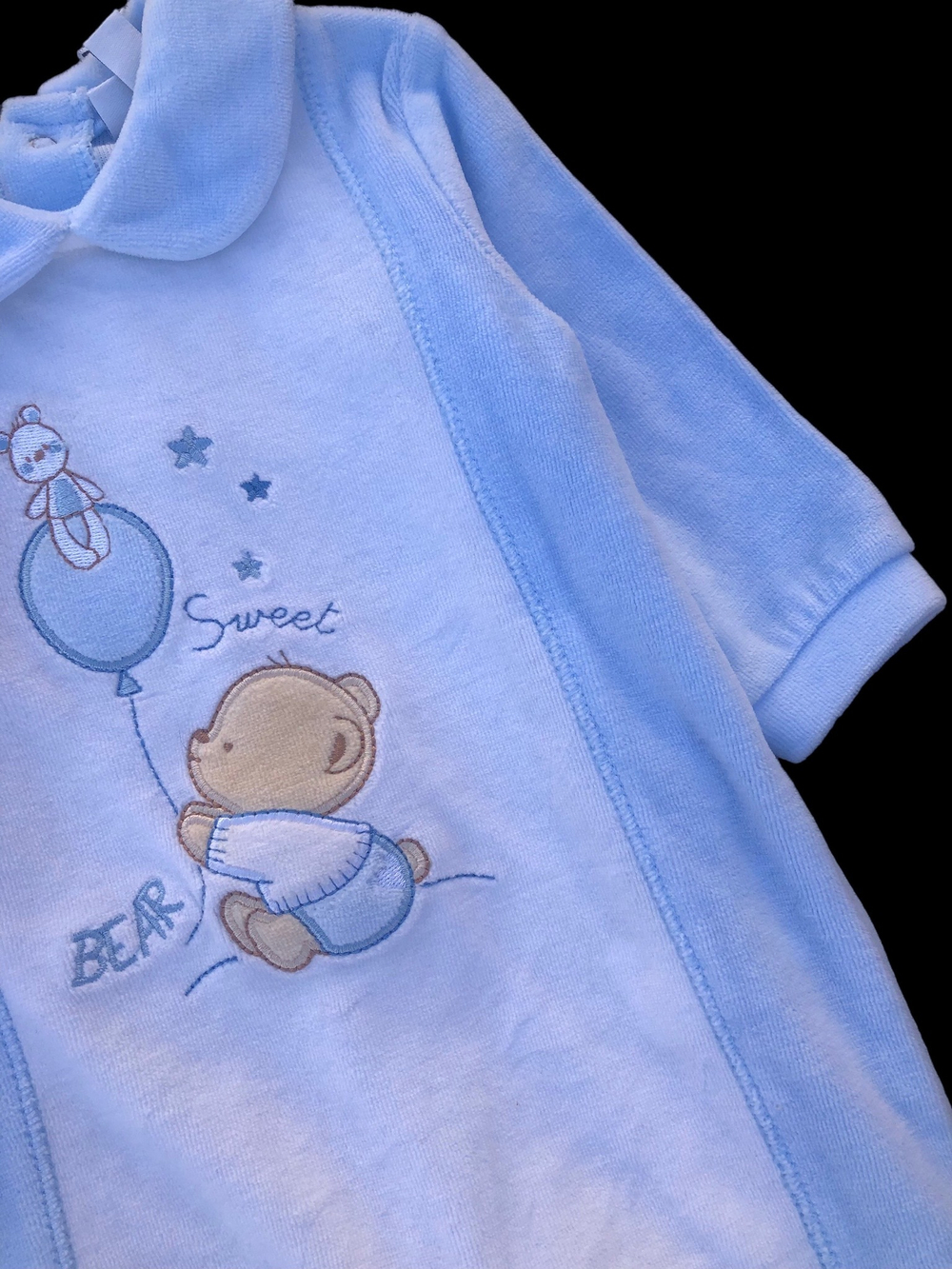 Чоловічок "Sweet bear", велюр ТМ "OVS" (56 см)