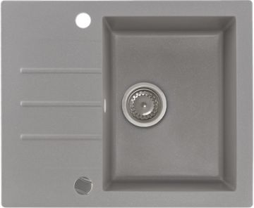 Кухонна мийка KERNAU KGS A 4560 1B1D GREY METALLIC