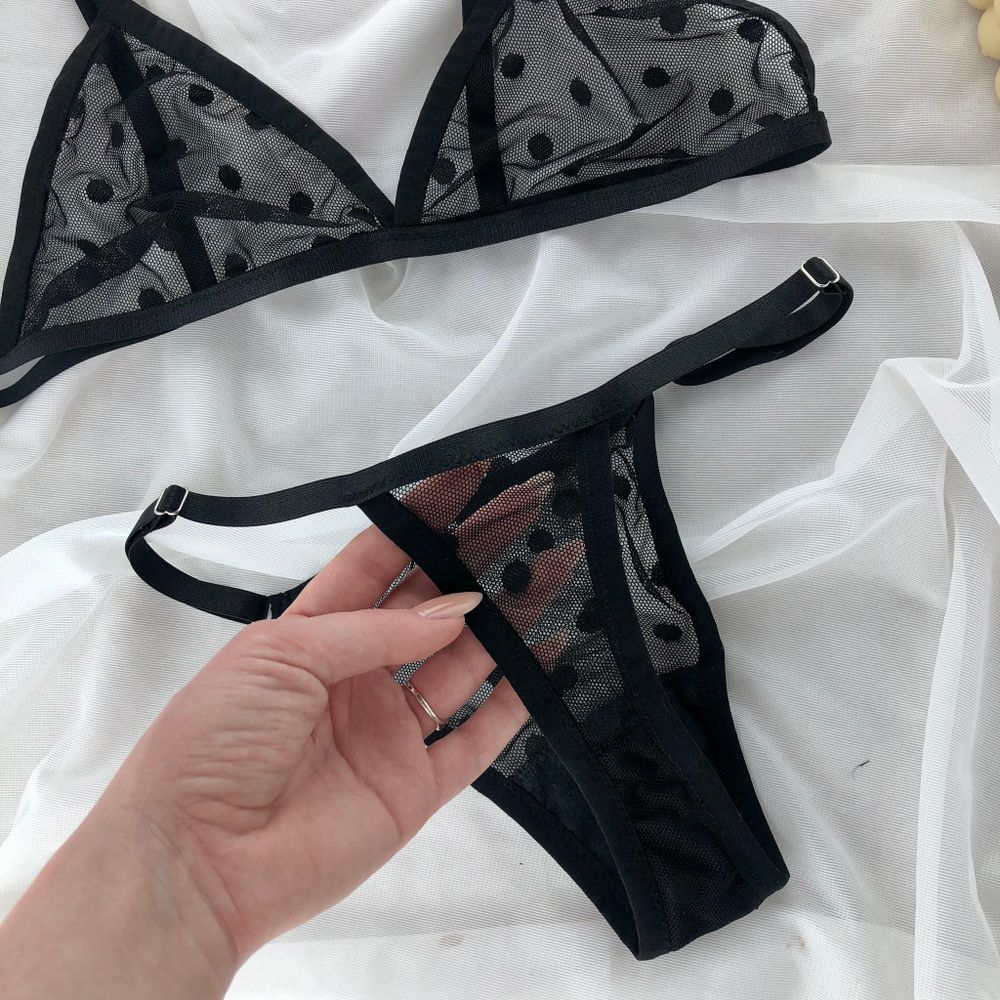 Коплект в крупний горошок