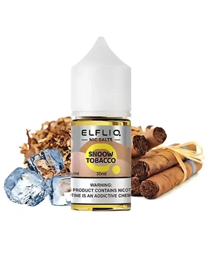 Жидкость ELFLIQ Snow Tobacco (Ельфлик Cнежный Табак) 30 мл/5%