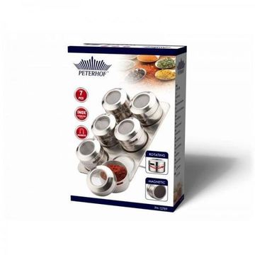 Набір для спецій 7 попер. Peterhof PH-12789