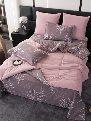 Комплект постельного белья Сатин Velouria Luxe с Одеялом VL006