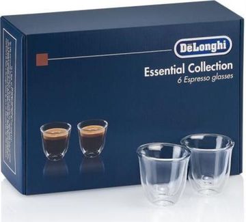Набір склянок Delonghi Espresso 60 мл 6 шт. (DLSC300)