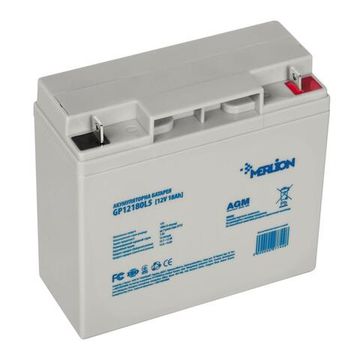 Акумулятор мультигелевий MERLION GP12180L5 12V 17 Ah AGM