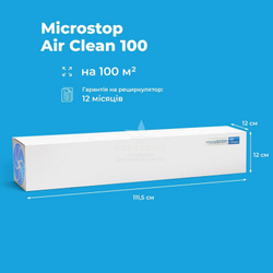 Бактерицидний рециркулятор повітря Microstop Clean 100