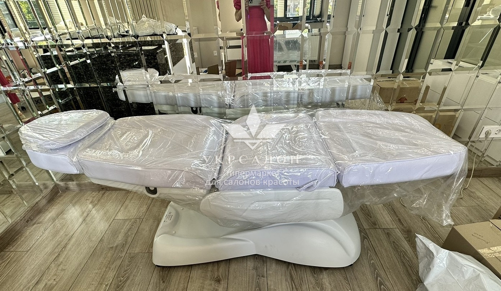 Косметологическая электрическая кушетка Lux BW-273B-2 (2 мотора), white