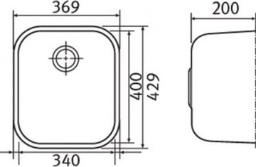 Кухонна мийка FRANKE AMX 110-34 (122.0021.444) полірована