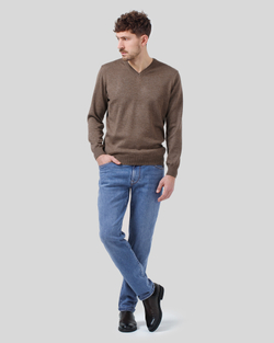 Джемпер чоловічий коричневий (арт. 7662300502)