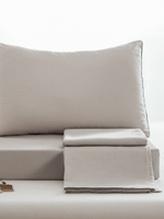 Комплект постельного белья Однотонный Сатин Элитный OCE002