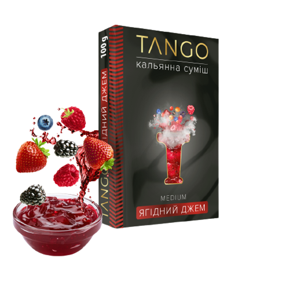 Табак TANGO Ягідний джем (Танго Ягодный джем) 100г