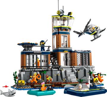 Конструктор LEGO City Поліцейський острів-в'язниця 980 деталей (60419)