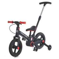 Дитячий велосипед-трансформер Profi Kids MB 1021 з батьківською ручкою
