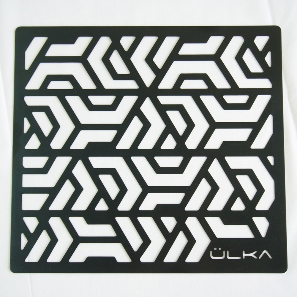 Вытяжка для маникюра настольная Ulka Pemium с фильтром, цвет белый (сетка черная)