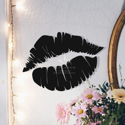 Модульне панно для салону краси lips