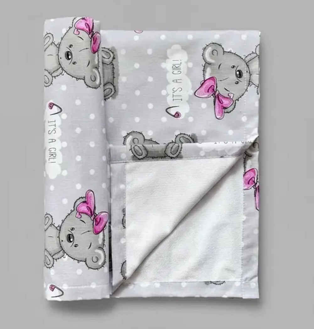 Пелюшка непромокаюча 50*70 см, бавовна, непромокаюча мембрана ТМ "All"