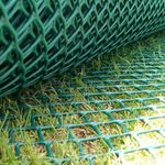 Заборы садовые пластиковый сота (ромб) 2м Х 30м (ячейка 20Х20 мм)