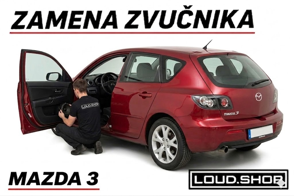Komplet Zvučnika za Mazda 3