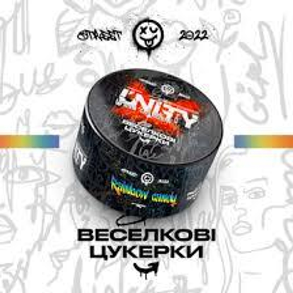 Табак Unity Rainbow Candy (Юнити Радужные Конфеты), заказать табак для кальяна Unity Rainbow Candy