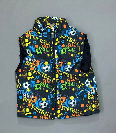 Жилетка "Different", плащівка, синтепон ТМ "Else" (98 см)