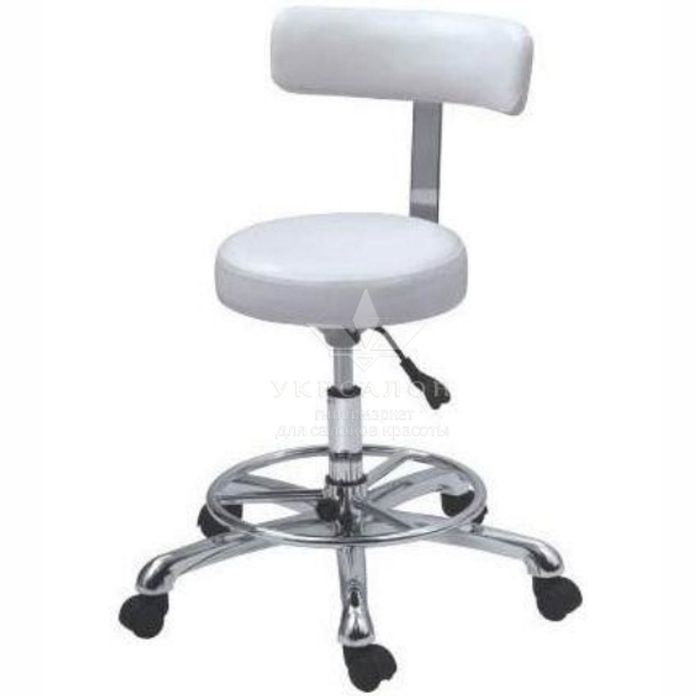 Стільчик майстра зі спинкою на пневматику ZD-2116