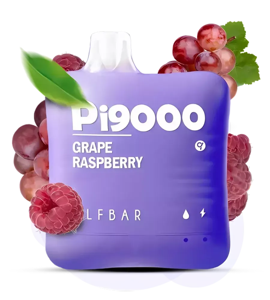 ELF BAR Pi9000 Grape Raspberry 5% nic