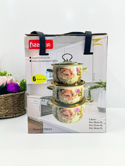 Набор кастрюлей Fissman 8114