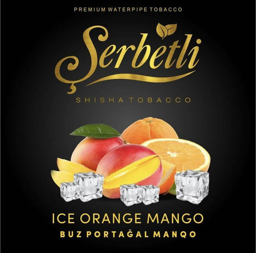 Табак Serbetli Ice Orange Mango (Щербетли Лед Апельсин Манго) 50г