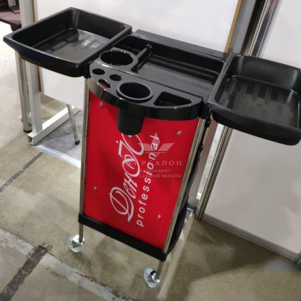 Парикмахерская тележка Denic Red