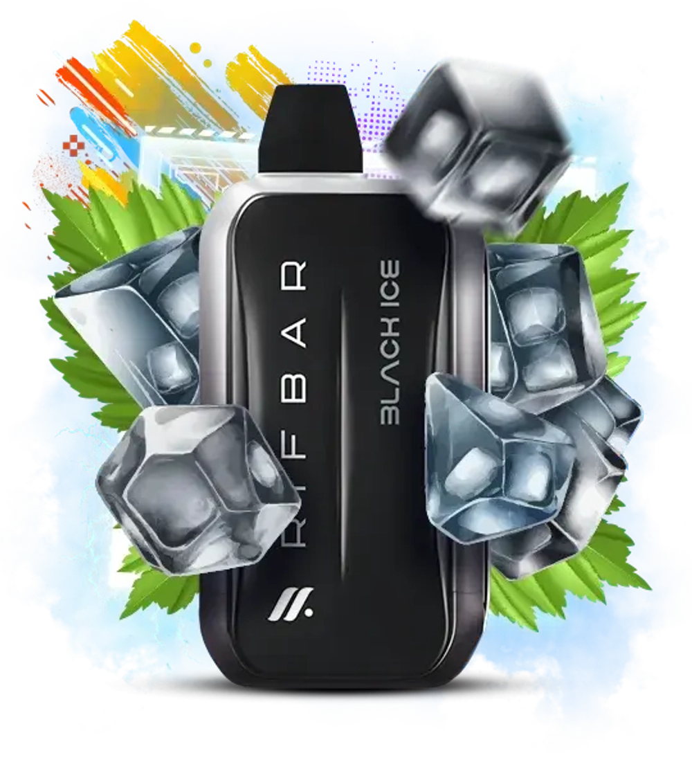 Rif Bar TURBO 25000 - Black Ice (5% nic)