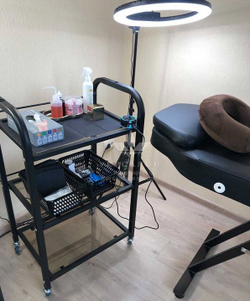 Косметологічний візок R-4 black