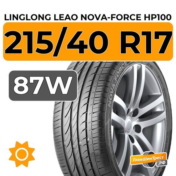 LingLong Leao Nova-Force HP100 215/40 R17 87W XL