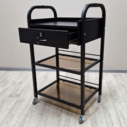 Косметологічний візок R-9 чорний