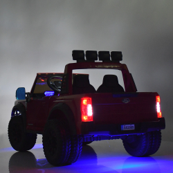 Дитячий двомісний електромобіль джип Ford M 4790EBLR(24V)