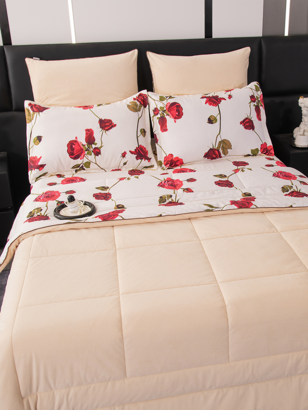 Комплект постельного белья Сатин Velouria Luxe с Одеялом VL015