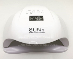 Лампа для маникюра LED+UV Sun X белая