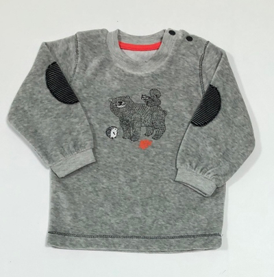 Світшот, велюр ТМ "Caramell"