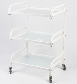 Косметологічний візок S3 білий