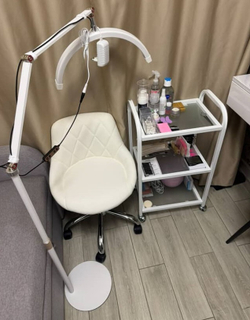 Безтіньова Led лампа для бьюті майстра універсальна HD-M2X 20W диск white