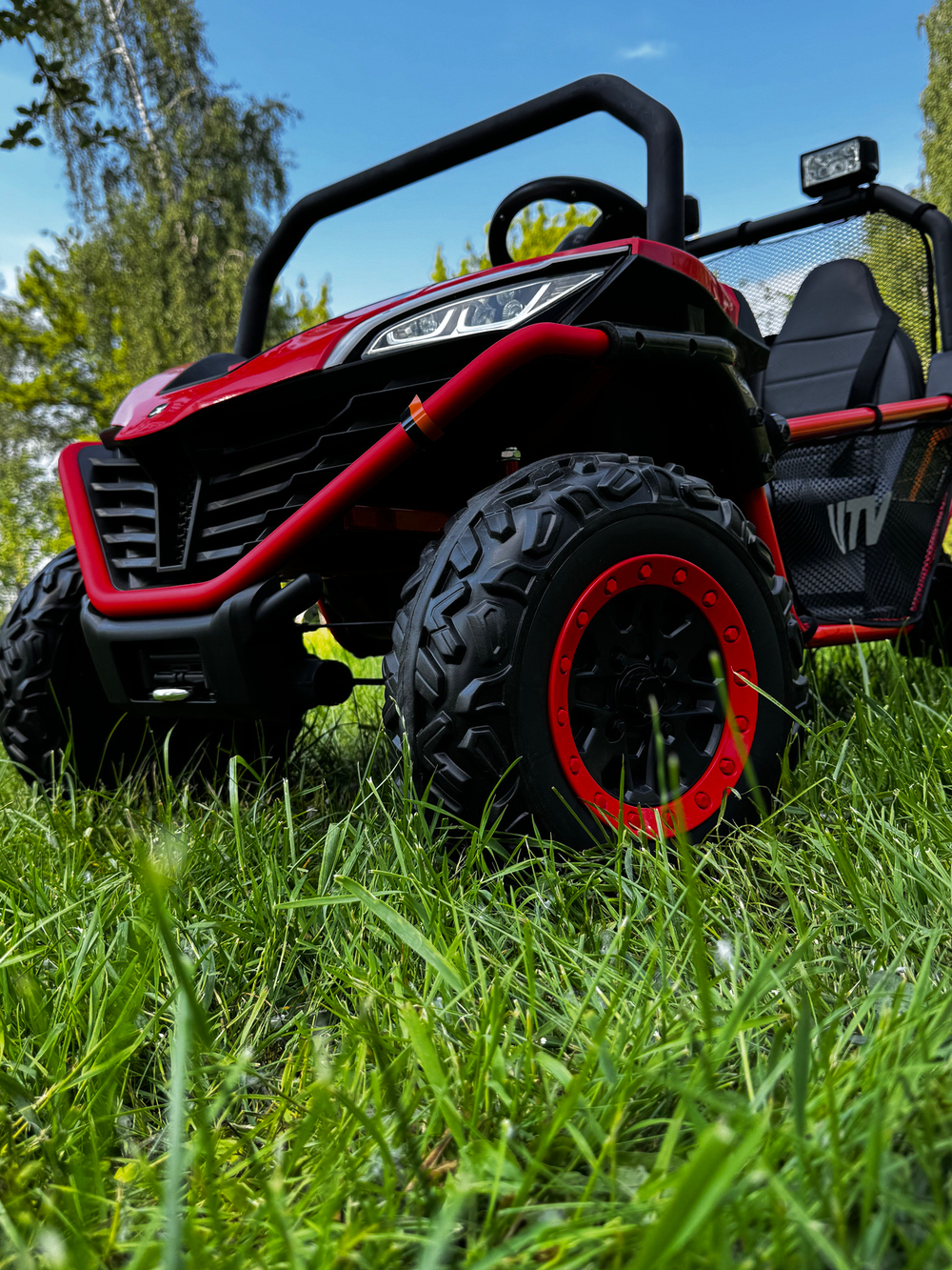 Детский двухместный электромобиль джип багги 4WD "WeKids Cars"