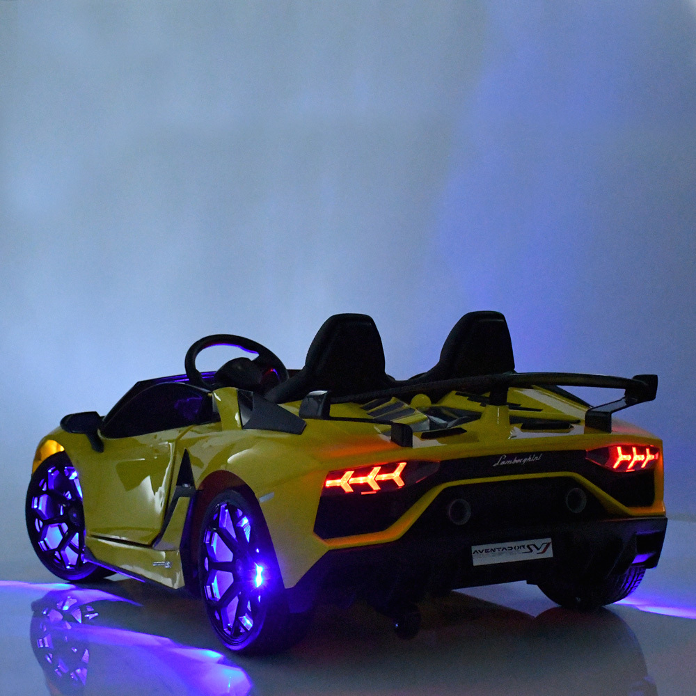 Детский двухместный электромобиль спорткар Lamborghini (Ламборгини) M 4788EBLR (24V)