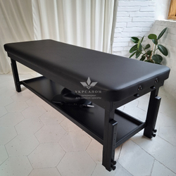 Стационарный массажный стол KP-9 Black
