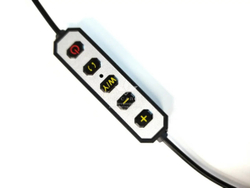 Бестеневая настольная Led лампа на струбцине Moon HD-M6X (SP-006), 50 Вт, розовая