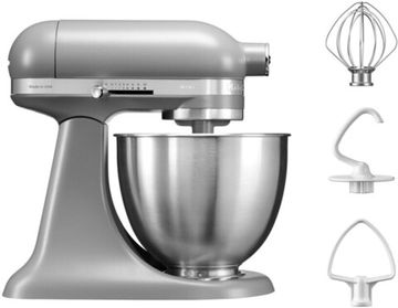 Планетарний міксер KitchenAid Artisan MINI 5KSM3311XEFG з відкидним блоком матовий сірий