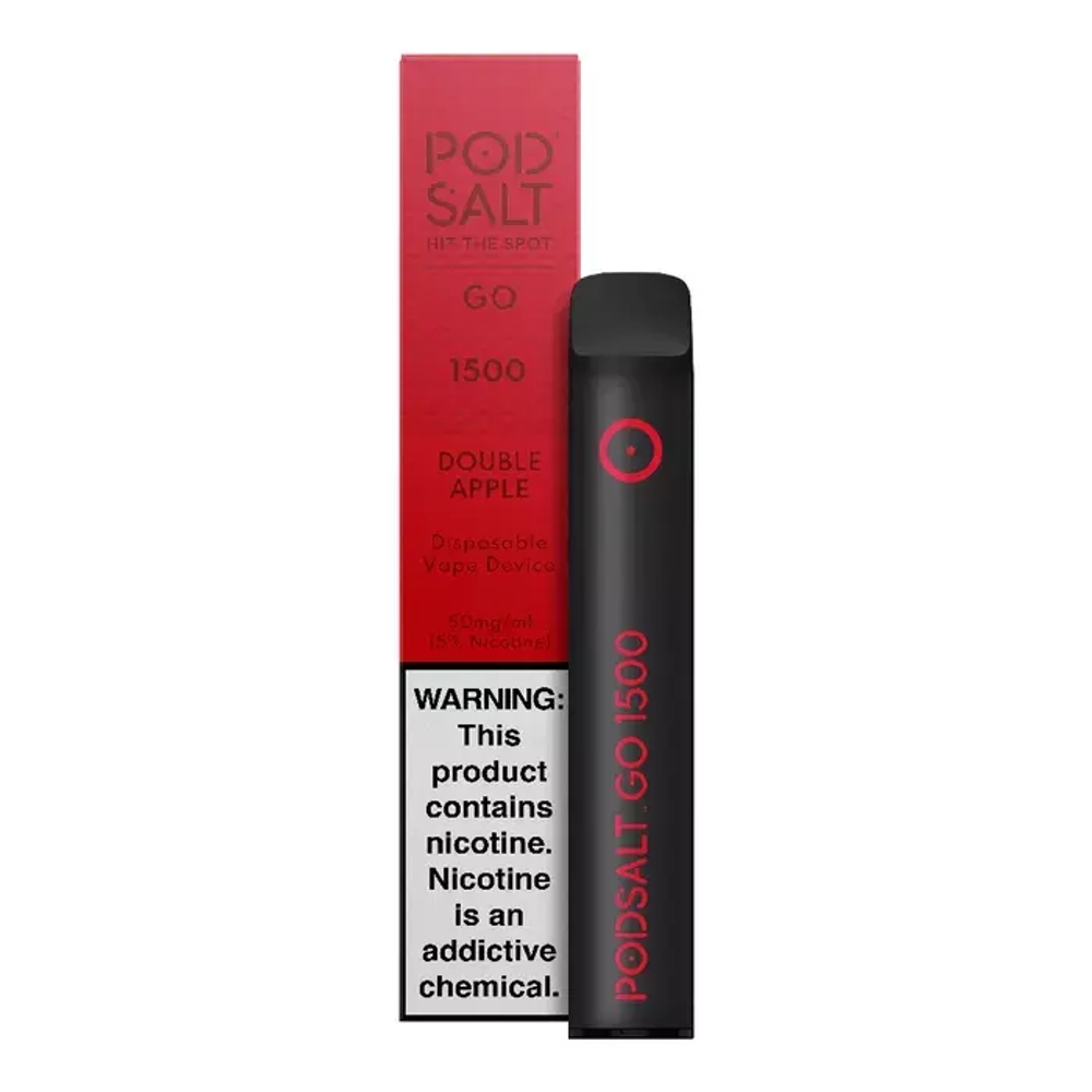 POD SALT GO 1500 Double Apple 5%nic