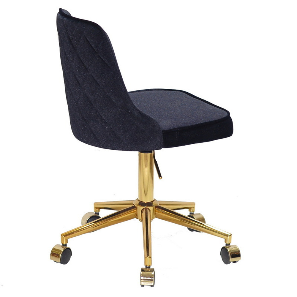 Стул мастера Adamo velor Gold New