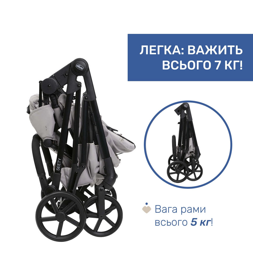 Универсальная коляска 2 в 1 Chicco Seety